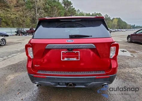 2021 Ford Explorer Xlt z USA, uszkodzony, nr VIN 1FMSK7DH6MGB31650